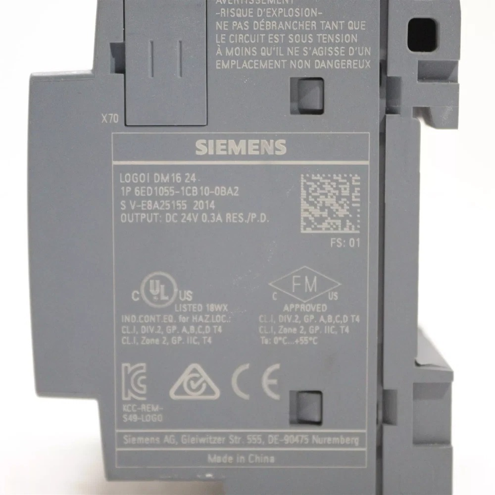 SIEMENS LOGO PLC 6ED1052-1CC08-OBA2 - Image 3