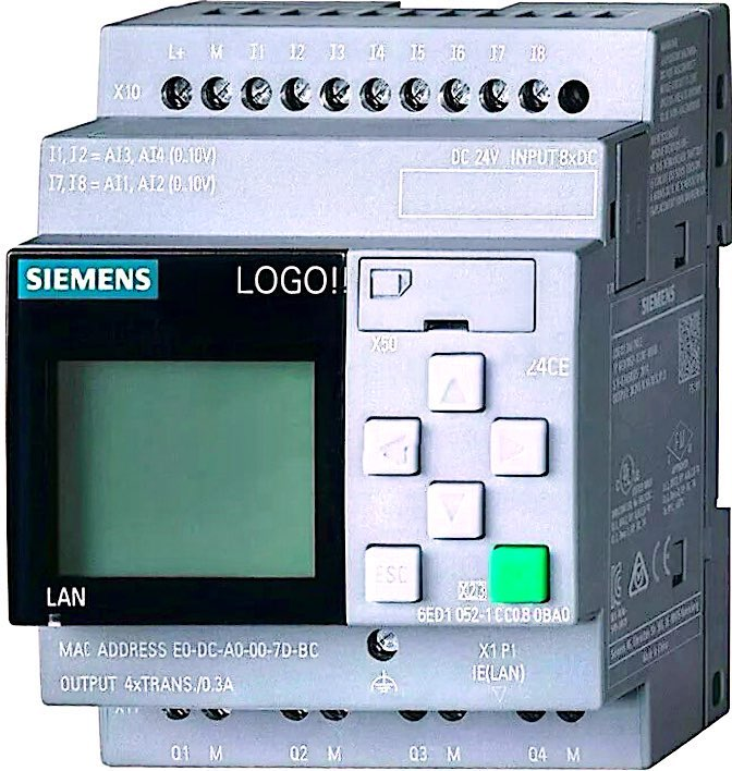 SIEMENS LOGO 8 PLC 6ED1052-1CC08-OBA2